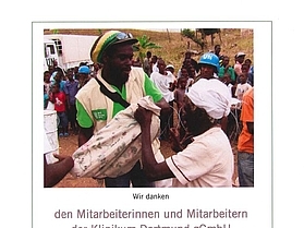 Aktion Restcent: Klinikum-Beschäftigte spenden 1051,11 Euro an Deutsche Welthungerhilfe e. V.
